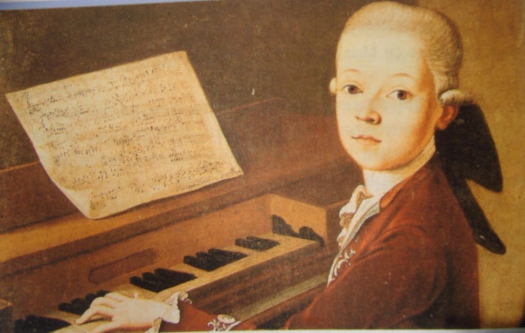 Моцарт в детстве